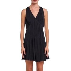 *NWOT Ciebon Black Halter Mini Dress – Sz Large